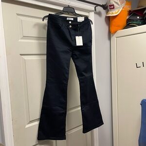 Zenana High-Rise Bootcut Black Jeans | Large